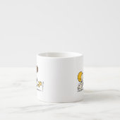 Erdnüsse | Snoopy & Woodstock Football Espressotasse (Vorderseite)
