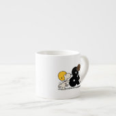 Erdnüsse | Snoopy & Woodstock Football Espressotasse (Vorderseite Rechts)