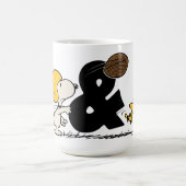 Erdnüsse | Snoopy & Woodstock Football Kaffeetasse (Mittel)