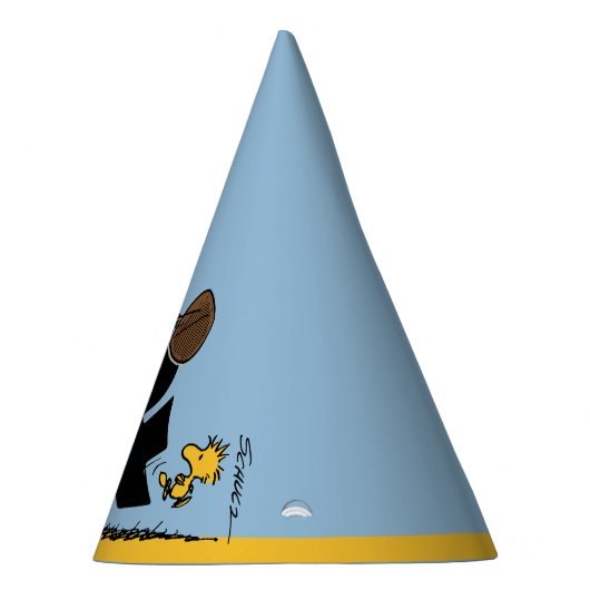 Erdnüsse | Snoopy & Woodstock Football Partyhütchen (Rechts)