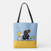 Erdnüsse | Snoopy & Woodstock Football Tasche (Rückseite)