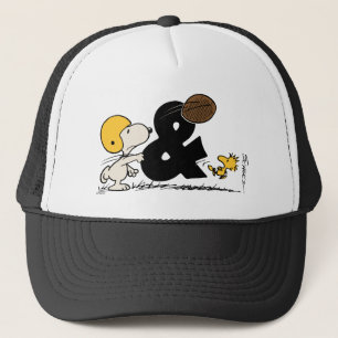 Erdnüsse Snoopy & Woodstock Football Truckerkappe