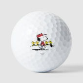 Erdnüsse | Snoopy, Woodstock & Friends Golf Golfball (Vorderseite)