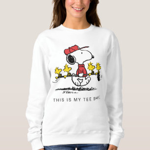 Erdnüsse Snoopy, Woodstock & Friends Golf Sweatshirt