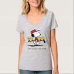 Erdnüsse | Snoopy, Woodstock & Friends Golf T-Shirt<br><div class="desc">Schauen Sie sich dieses lustige Design von Peanuts an,  das Snoopy und Freunde zeigt.</div>