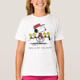 Erdnüsse Snoopy, Woodstock & Friends Golf T-Shirt