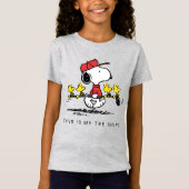 Erdnüsse | Snoopy, Woodstock & Friends Golf T-Shirt (Vorderseite)