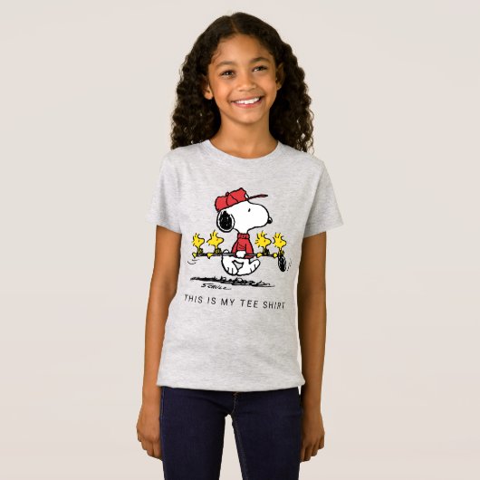 Erdnüsse | Snoopy, Woodstock & Friends Golf T-Shirt (Vorne ganz)