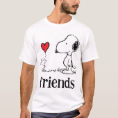 Erdnüsse | Snoopy & Woodstock Friends T-Shirt (Vorderseite)