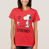 Erdnüsse | Snoopy & Woodstock Friends T-Shirt (Vorderseite)