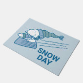 Erdnüsse | Snoopy & Woodstock Fußmatte (Schrägansicht)