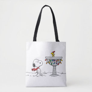 Erdnüsse   Snoopy & Woodstock Gefrorenes Birdbad Tasche
