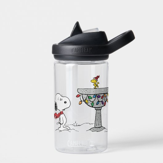 Erdnüsse | Snoopy & Woodstock Gefrorenes Birdbad Trinkflasche (Links)