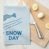 Erdnüsse | Snoopy & Woodstock Geschirrtuch (Viertel Falte)