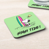 Erdnüsse | Snoopy & Woodstock Getränkeuntersetzer (Linke Seite)