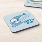 Erdnüsse | Snoopy & Woodstock Getränkeuntersetzer (Linke Seite)