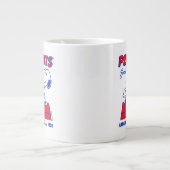 Erdnüsse | Snoopy & Woodstock-Hanglage Jumbo-Tasse (Vorderseite)