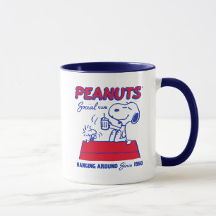 Erdnüsse   Snoopy & Woodstock-Hanglage Tasse