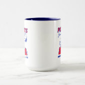 Erdnüsse | Snoopy & Woodstock-Hanglage Tasse (Zentrum)