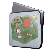 Erdnüsse | Snoopy & Woodstock Happy Campers 2 Laptopschutzhülle (Vorderseite Links)