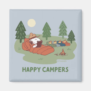 Erdnüsse   Snoopy & Woodstock Happy Campers Magnet