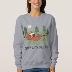 Erdnüsse Snoopy & Woodstock Happy Campers Sweatshirt