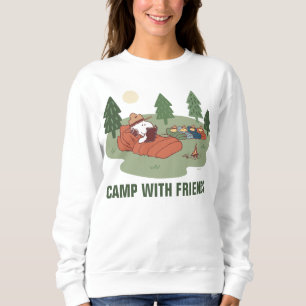 Erdnüsse Snoopy & Woodstock Happy Campers Sweatshirt
