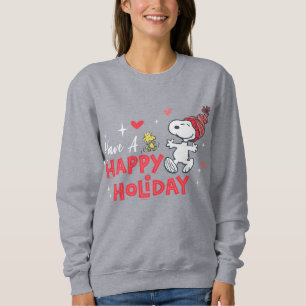 Erdnüsse Snoopy & Woodstock Happy Holidays Sweatshirt