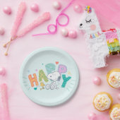 Erdnüsse | Snoopy & Woodstock Happy Pappteller (Party)