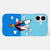 Erdnüsse | Snoopy & Woodstock Heißluftballon Case-Mate iPhone Hülle (Rückseite (Horizontal))