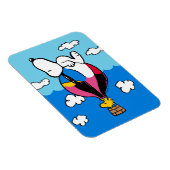 Erdnüsse | Snoopy & Woodstock Heißluftballon Magnet (Rechte Seite)