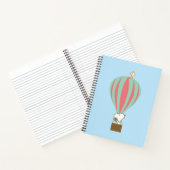 Erdnüsse | Snoopy & Woodstock Heißluftballon Notizblock (Innenseite)