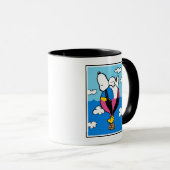 Erdnüsse | Snoopy & Woodstock Heißluftballon Tasse (VorderseiteRechts)