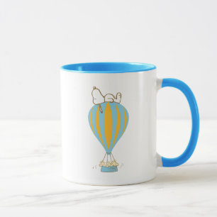 Erdnüsse   Snoopy & Woodstock Heißluftballon Tasse