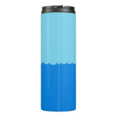 Erdnüsse | Snoopy & Woodstock Heißluftballon Thermosbecher (Rückseite)