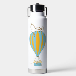 Erdnüsse Snoopy & Woodstock Heißluftballon Trinkflasche