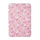 Erdnüsse | Snoopy & Woodstock Herzmuster Badematte (Vorderseite Vertikal)