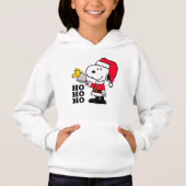 Erdnüsse | Snoopy & Woodstock Ho Ho Ho Hoodie (Vorderseite)