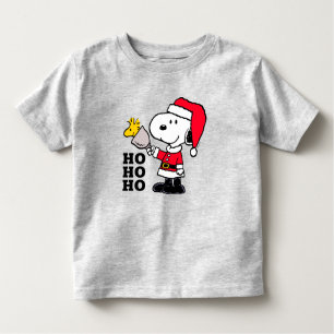 Erdnüsse Snoopy & Woodstock Ho Ho Ho Kleinkind T-shirt