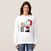 Erdnüsse | Snoopy & Woodstock Ho Ho Ho Sweatshirt (Vorne ganz)
