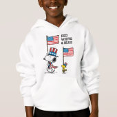 Erdnüsse | Snoopy & Woodstock Hoodie (Vorderseite)