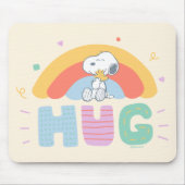 Erdnüsse | Snoopy & Woodstock Hug Mousepad (Vorne)
