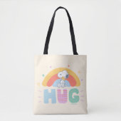 Erdnüsse | Snoopy & Woodstock Hug Tasche (Vorderseite)