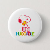 Erdnüsse | Snoopy & Woodstock Huggable Button (Vorderseite)