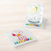 Erdnüsse | Snoopy & Woodstock Huggable Glasuntersetzer (Schrägansicht)