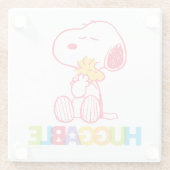 Erdnüsse | Snoopy & Woodstock Huggable Glasuntersetzer (Rückseite)