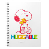 Erdnüsse | Snoopy & Woodstock Huggable Notizblock (Vorderseite)