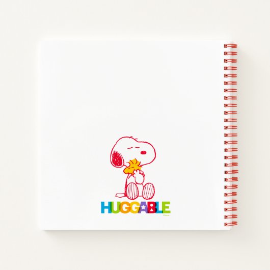 Erdnüsse | Snoopy & Woodstock Huggable Notizblock (Rückseite)