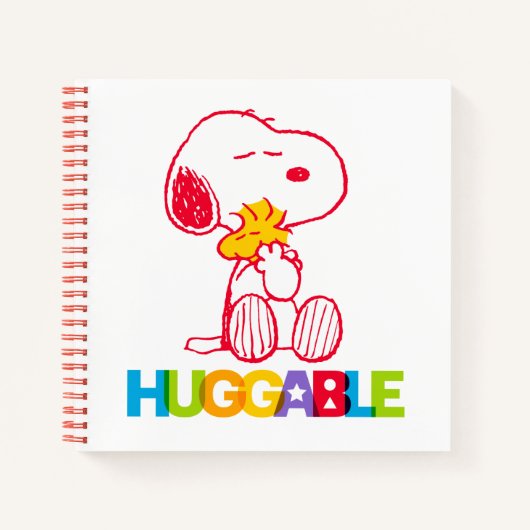 Erdnüsse | Snoopy & Woodstock Huggable Notizblock (Vorderseite)