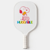 Erdnüsse | Snoopy & Woodstock Huggable Pickleball Schläger (Vorderseite)